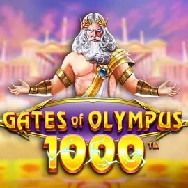 Gates of Olympus 1000 online game logo by Pragmatic Play on winnercasino.com.co
