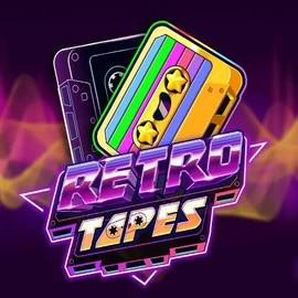 Retro Tapes slot logo by Push Gaming at Casino Winner